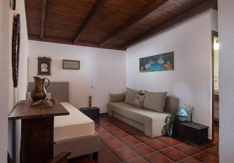 Traditionelles Appartement Athos Shadow Am Meer Paralia Sikias Eksteriør bilde