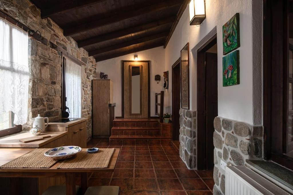 Traditionelles Appartement Athos Shadow Am Meer Paralia Sikias Eksteriør bilde