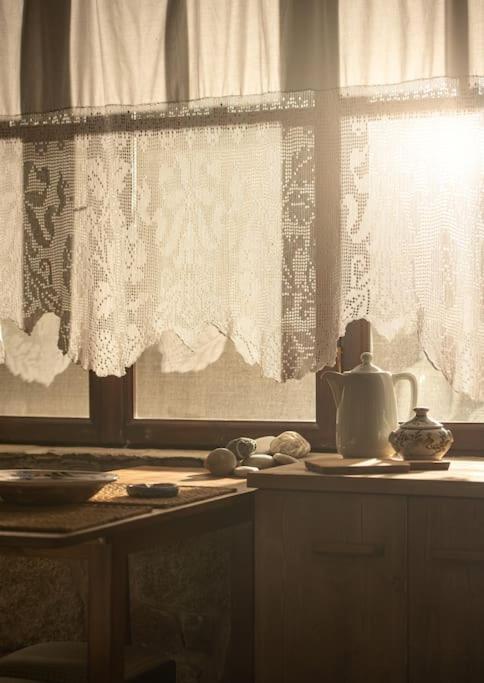 Traditionelles Appartement Athos Shadow Am Meer Paralia Sikias Eksteriør bilde